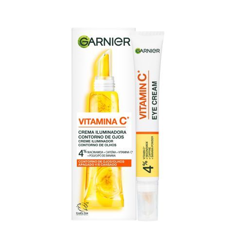 Creme para contorno de olhos com Vitamina C